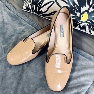 Prada Patent Leather Slip-on Loafers